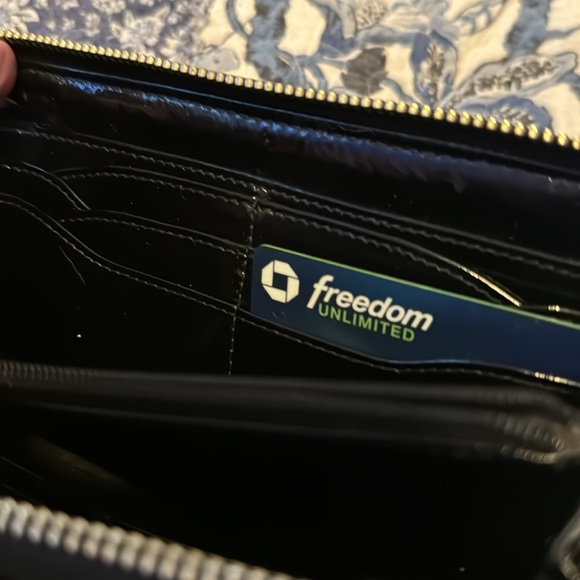 Cole Haan Patent Leather Wallet - Picture 10 of 12